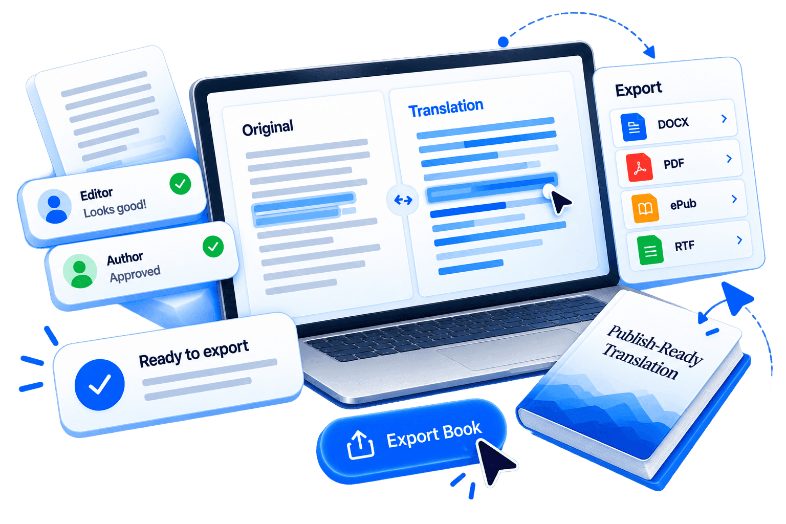 Review and export - Step 04